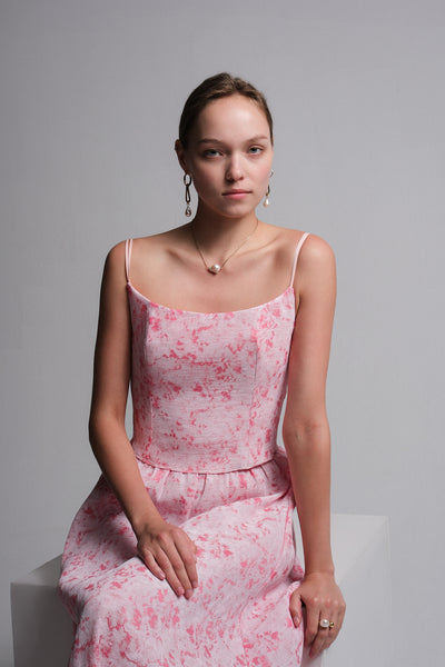 Florise Corset Top in Jacquard – Yeon