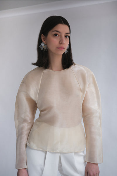 Zohra Pleated Top – Yeon
