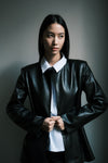 Esme Blazer in Leather