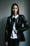 Esme Blazer in Leather