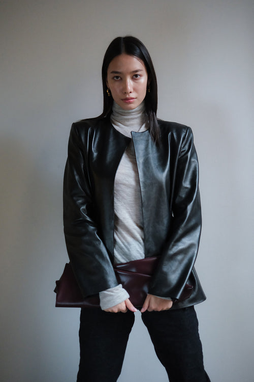 Esme Blazer in Leather