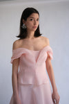 Alpenrose Top in Silk Gazar