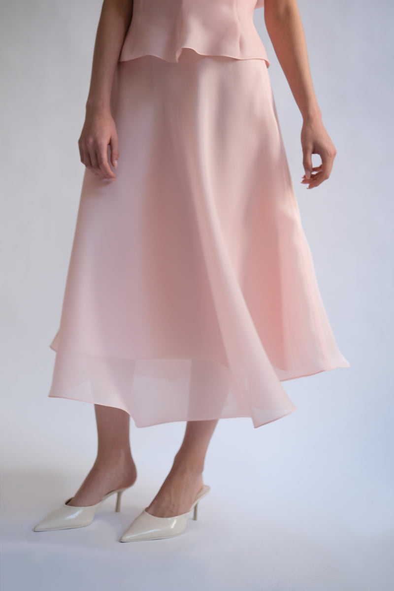 Anotis Skirt in Silk Gazar