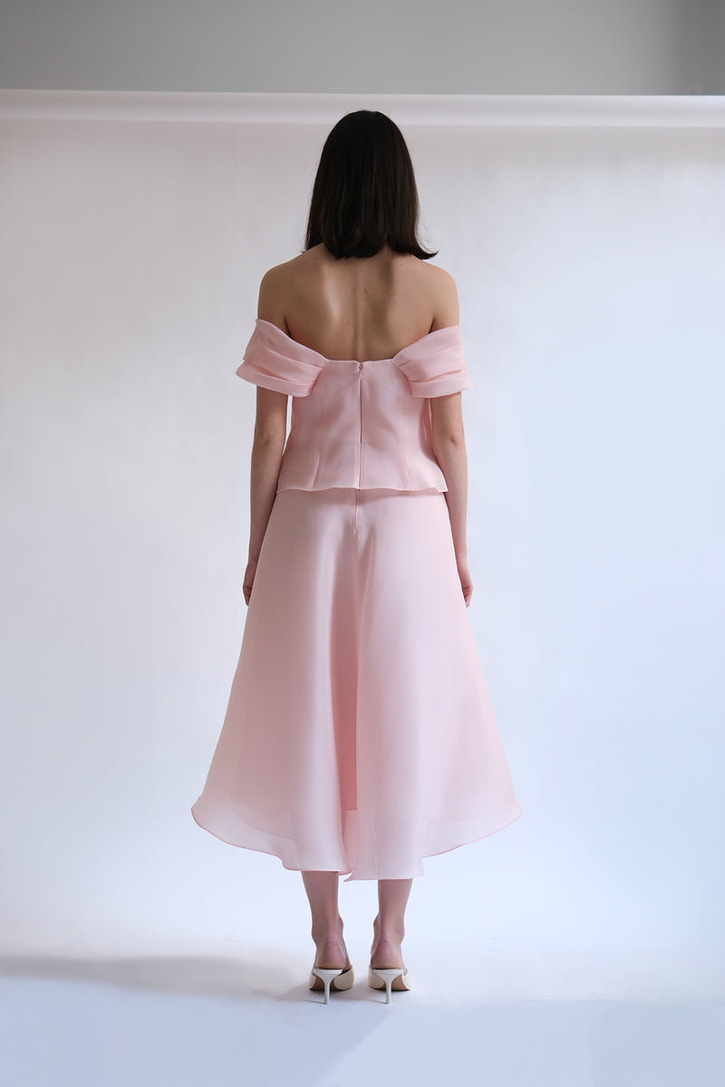 Anotis Skirt in Silk Gazar