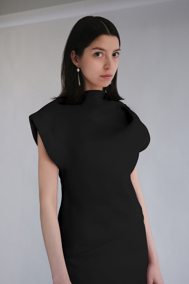 nina silk dress Nina Scarf Dress LEIN