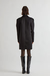 Aria Pleat- Shoulder Coat