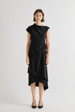 Camille Asymmetric Hem Skirt