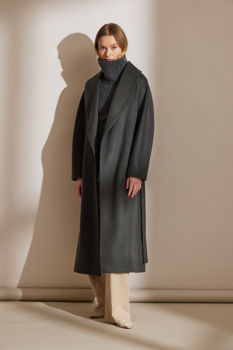 Calla Shawl Collar Coat