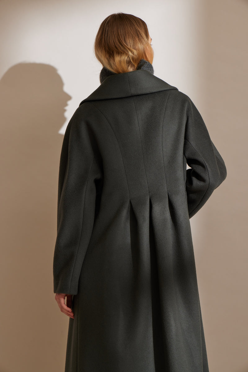 Calla Shawl Collar Coat