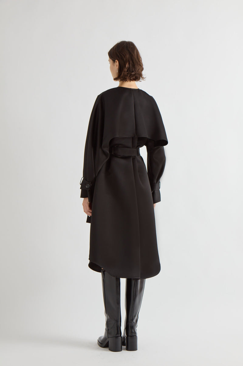 ニャンコ【ORGUE】Cape trench coat セール】Cape trench coat/ケープトレンチコート（トレンチコート ジャケット・アウター