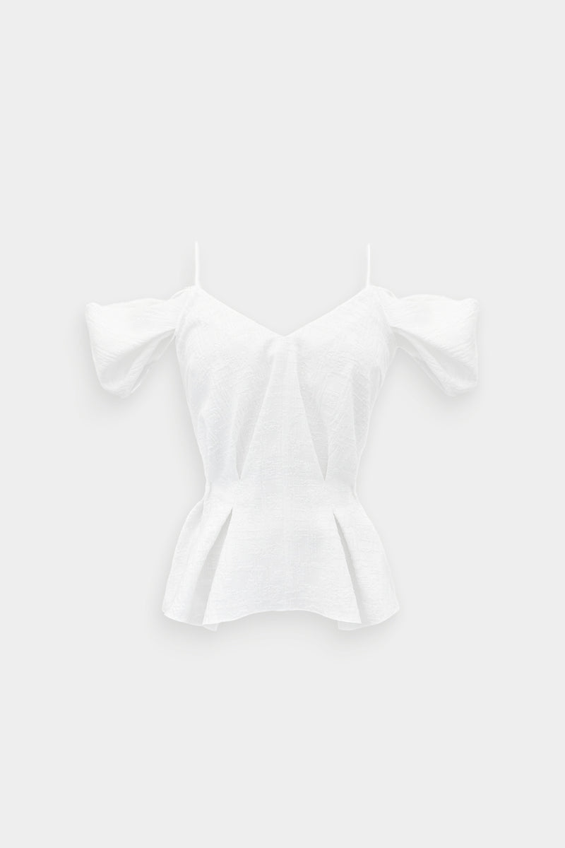 Juliette Top in Texture Jacquard