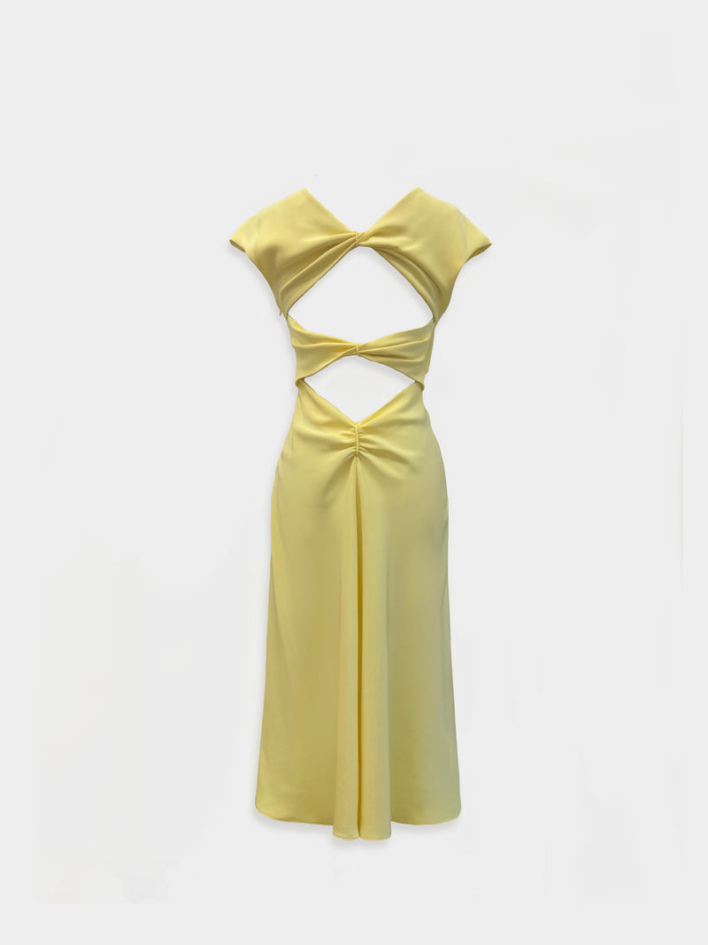 calypso silk dress Calypso Silk Dress Watercolor Ripple / 6