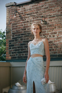 Celeste Draped Front Skirt