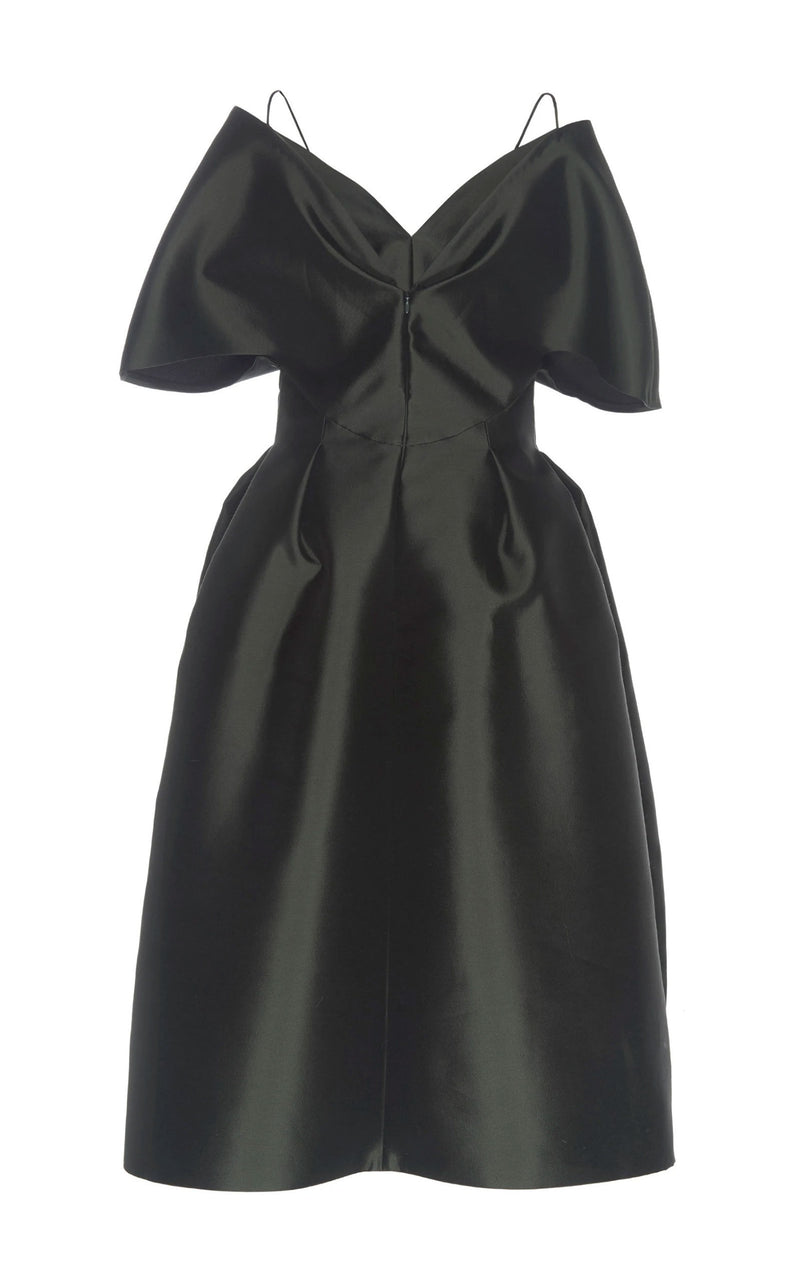 Beatrice Dress in Wool Silk – Yeon