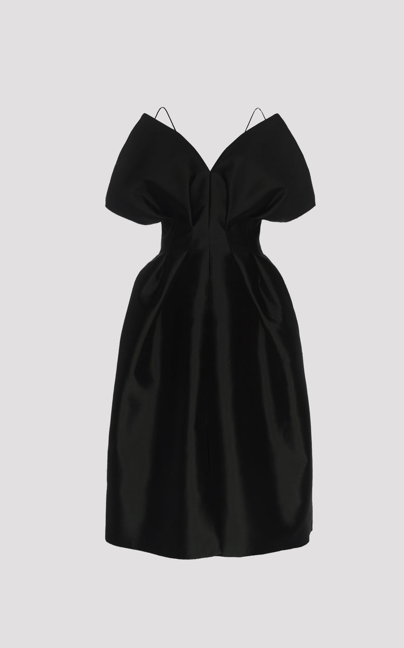 wool silk dress Elegant Slim Fit Wool Dress for All Occasions