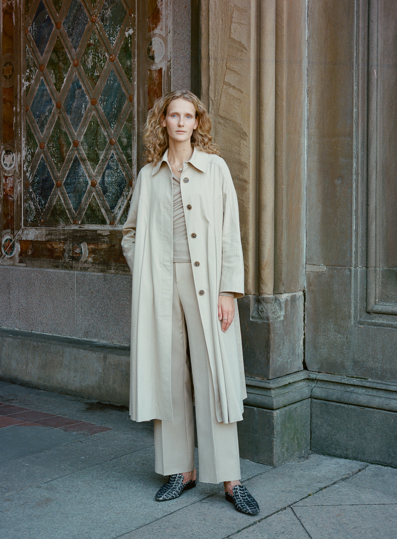 Taylor Cotton Trench