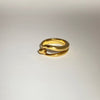 Nora gold vermeil ring