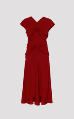 Daphne Dress in Red_ XS