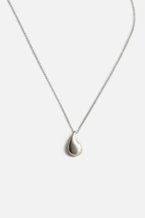Mini water drop pendant necklace