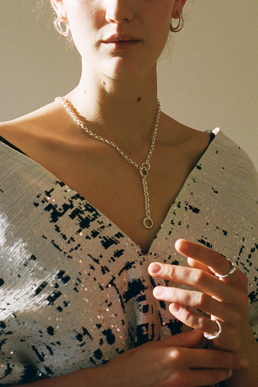 Ennis Bridal Back Drop Necklace | White Orchid Bridal